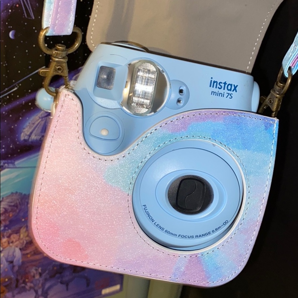 instax mini 7s polaroid w case